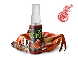 Delphin AromaX/30ml dip spray - Rák-krill/piros