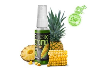 Delphin AromaX/30ml dip spray - Kukorica-ananász/fluo zöld