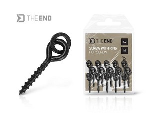 Delphin THE END POP Screw csavar karikával / 15 db - S