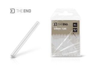 Delphin THE END zsugorcső / 30 db - 43mm x 3mm / Clear
