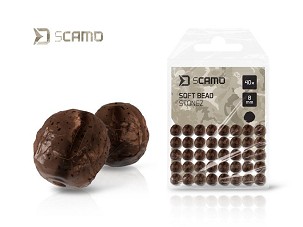 Delphin sCAMO STONEZ puha ütköző gyöngyök 40 db - 8mm