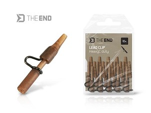 Delphin THE END HeavyC duty ólomkapocs / 10 db - Ground