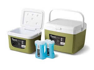 Delphin TwiceBOX 2in1 hűtőláda szett - 5l +13l / 2x400ml