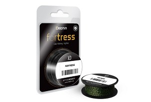 Hookline Delphin FORTRESS fekete-zöld - 35lbs 20m