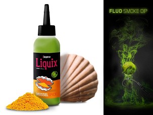 Fluo dip D SNAX LiquiX /100ml - Kagyló-Fűszer