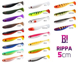 BOMB! Gumihal Rippa / 5db - 5cm/PINGUI