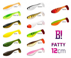 BOMB! Gumihal Fatty / 5db - 12cm/BOOTY