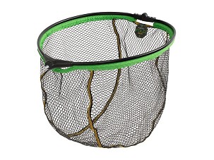 Lebegő merítőhálófej Delphin REAXE FloateR FoldROUND - 50x40cm