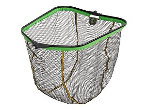 Lebegő merítőhálófej Delphin REAXE FloateR FoldCUBE - 80x70cm