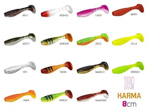 Gumihal Delphin KARMA UVs / 5db - 8cm/AGRESOR