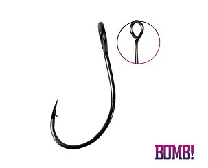 BOMB! HardLURE szakállas horog / 10db - 10