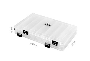 Doboz Delphin TBX Duo 276-16P Clip - 276x176x49mm