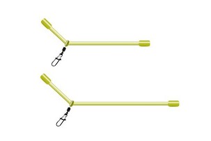 Gubancgátló feeder Delphin small style / 3db - M/85mm