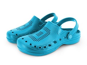 Papucs Delphin OCTO / azúrkék - 41