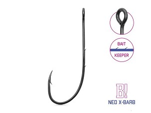 Delphin B! NEO X-BARB Cheburashka horog / 8db - 1/0