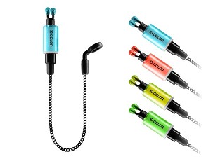 Delphin COLOR láncos kapásjelző szett / 2 db - kék + piros