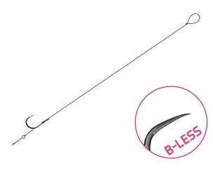 Kötött horog Delphin Proxi Sting / 6db - 8cm / 0,10mm / B-LESS #8 / Sting 7mm