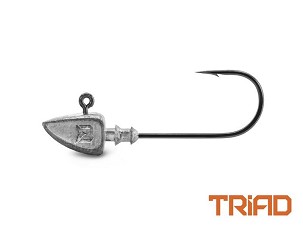Gallérral ellátott Delphin TRIAD jigfej / 5 db - 5g-5/0