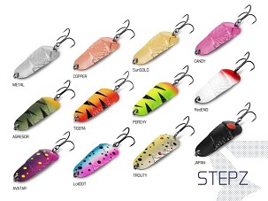 Delphin STEPZ StripSCALE támolygó kanál - 10g LoliDOT Hook #2