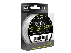 Kónuszos dobó előke Delphin Conic SHOCKER REAXE / 6x13m - 0.20mm-0.35mm