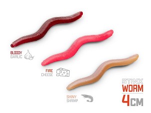 Gumihal Delphin B! StinxWORM Garlic / 50db - 4cm / BLOODY