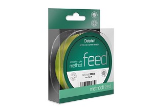 Delphin METHOD FEED sárga - 0,18mm 3,0kg 1000m