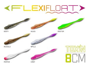 Műcsali Delphin TOXIN UVs / 8 db - 8cm / BOOTY