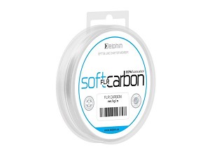 Delphin SOFT FLR CARBON - 100% fluocarbon - 0,369mm 8,69kg 20m