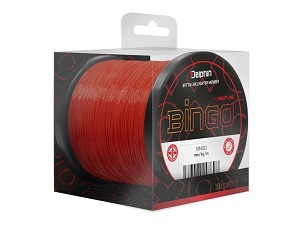 Monofil Delphin BINGO Matt / sötét vörös - 0,25mm 5,4kg 600m