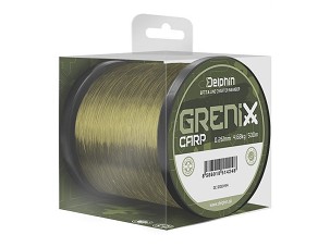 Delphin GRENIX Carp / zöld - 0,309mm 6,55kg 1000m