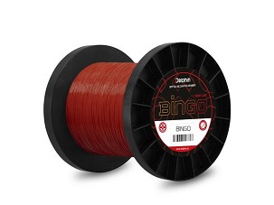 Monofil Delphin BINGO Matt / sötét vörös - 0,25mm 5,4kg 30000m
