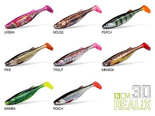 Műcsali Delphin Realix 3D / 2 db - 13cm / Mouse