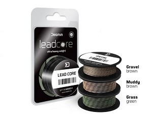 Delphin LEADCORE barna Gravel - 45lbs 5m