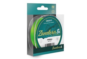 Delphin ZANDERA 8 / fluo zöld - 0,12mm 8,5kg 150m