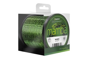 Delphin MAMBA Carp / camou - 0,26mm 5,2kg 600m