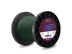 Delphin HERO 8 / zöld - 0,14mm 9,5kg 1000m