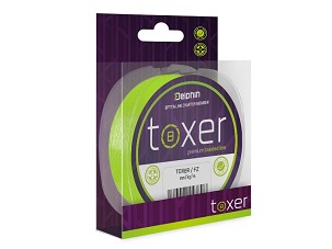 Delphin TOXER / fluo zöld - 0,18mm 9,5kg 150m