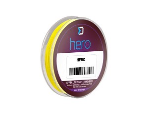 Delphin HERO 8 / fluo sárga - 0,18mm 13,2kg 15m