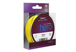 Delphin HERO 8 / fluo sárga - 0,50mm 36,4kg 300m
