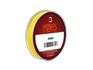 Delphin HERO 4 / fluo sárga - 0,30mm 20,4kg 15m