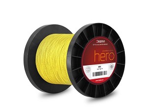 Delphin HERO 4 / fluo sárga - 0,40mm 30,1kg 1000m